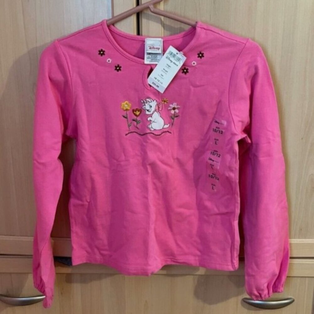 NWT Disney Girls Top - pink - size 10/12 - Large
